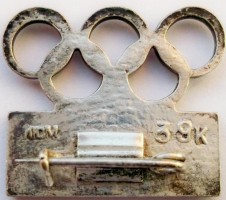 Нагрудный знак Москва Олимпиада 1980  