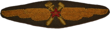 Знак Авиатехник для генеральского состава