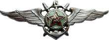 Знак Летного офицерского и сержантского состава ВВС ВМФ