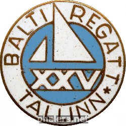 Знак  Participant 25 Baltic Regatta
