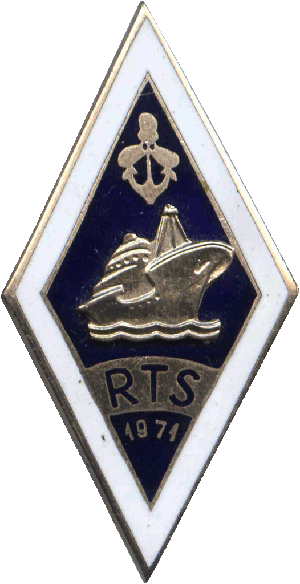 Нагрудный знак RTS 1971 