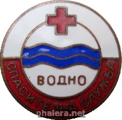 Нагрудный знак Водноспасательная служба 