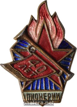 Знак 40 Лет Пионерии