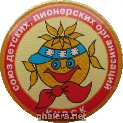 Знак Союз детских, пионерских организаций. Курск