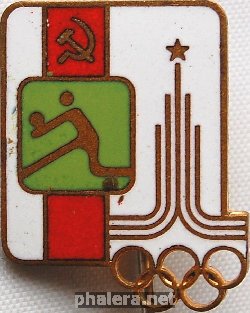 Нагрудный знак Олимпийские игры Москва 1980 волейбол 