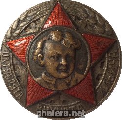 Знак Октябрята - внучата Ильича