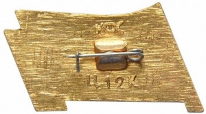 Нагрудный знак Иркутская ГЭС 