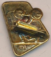 Нагрудный знак Штанга  