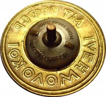 Нагрудный знак Ленмолоко. МТ РСФСР 
