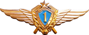 Нагрудный знак Авиатехник 1 класса 