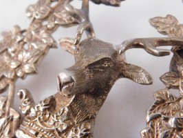 Badge Gordon Highlanders Officers Cap Badge 