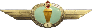 Badge Parachutist 1st class 