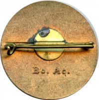 Нагрудный знак Чемпионат мира по лыжным видам спорта в Лахти 1958 
