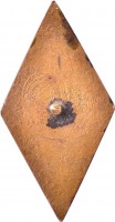Нагрудный знак Рижское Мореходное училище, 1957 г. 