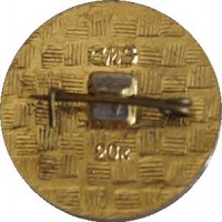 Нагрудный знак 243 ЗАВОД ГРАЖДАНСКОЙ АВИАЦИИ 1924-1974 