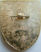 Нагрудный знак СССР-Индия, Союз Т-11, Салют-7 