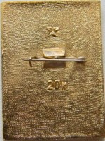 Нагрудный знак Гагарин 