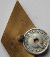 Badge Officer rear school 