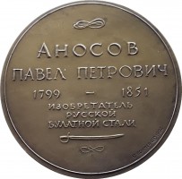 Нагрудный знак Памяти Аносова П.П. 