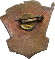 Нагрудный знак Фестиваль Красноярский Край  1957 