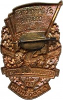Нагрудный знак 40 лет стодневным боям в Грозном 