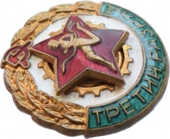Нагрудный знак Третий Разряд 
