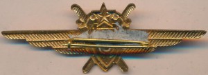 Нагрудный знак Летчик 3 класса 