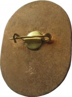 Нагрудный знак Чемпионат Европы по судомодельному спорту . СССР 1977 