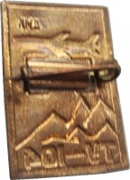 Нагрудный знак Аэрофлот Ту-104 