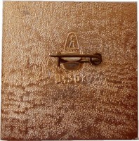 Нагрудный знак Легкая  Атлетика СССР- Франция.  Донецк-1972 