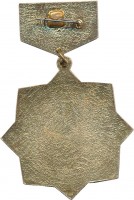 Нагрудный знак Байконур. СССР-Великобритания 