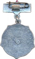 Нагрудный знак Первенство Области. РСФСР. Гребля. Чемпион 