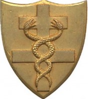 Нагрудный знак Медицинская служба, Свободная Франция 