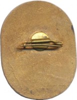 Нагрудный знак Чемпионат Европы по судомодельному спорту. 1977 СССР 