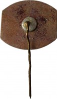 Нагрудный знак Чемпионат Мира по хоккею. Москва, 1973 