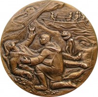 Нагрудный знак Гренландия. 1981 