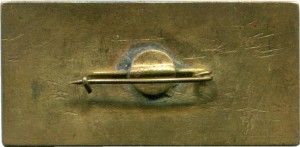 Нагрудный знак 25 лет со дня поднятия флага на крейсере 