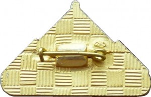 Нагрудный знак Совместный полет Россия-Франция, 1992 