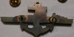 Badge Fregate bronze 