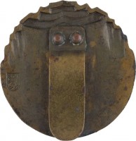 Нагрудный знак Отличный навочик, серебряный 