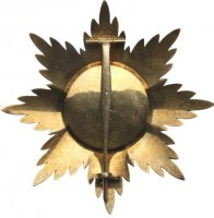 Нагрудный знак Звезда ордена белого орла 