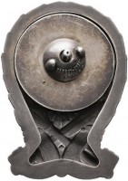 Нагрудный знак За окончание военной школы, без надпесей 