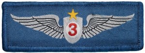 Нагрудный знак Летчик 3 класса  