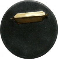Нагрудный знак Олимпиада-80. Олимпийский Мишка. Фехтование 