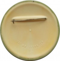 Нагрудный знак Олимпийский мишка. Москва - 80, футбол 
