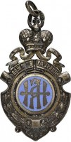 Нагрудный знак На коронацию Николая II. 14 мая 1896 
