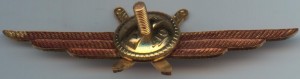 Нагрудный знак Летчик без класса 