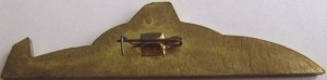 Нагрудный знак 1-ая Краснознамённая флотилия атомных подводных лодок КСФ 