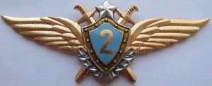 Нагрудный знак Летчик 2 класса 