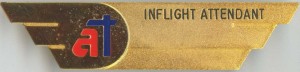 Нагрудный знак AIR TRANSAT Бортпроводник 